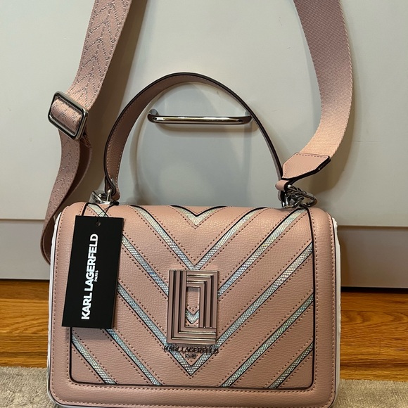 Karl Lagerfeld Handbags - Karl Lagerfeld (R $329) NWT Crossbody Pink